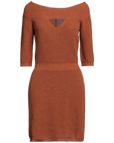 Rinascimento Mini Dress - Brown