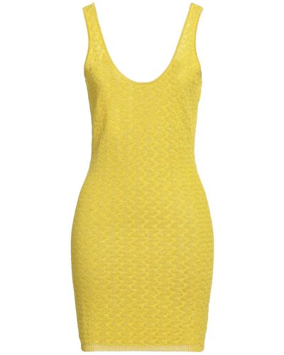 Alexis Short Dress - Yellow