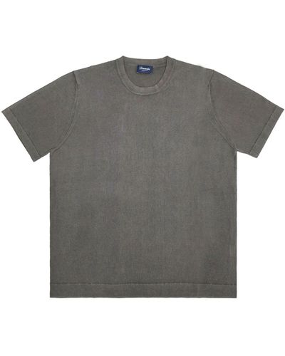 Drumohr T-shirts - Grau