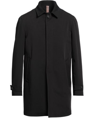 Squad² Overcoat & Trench Coat - Black