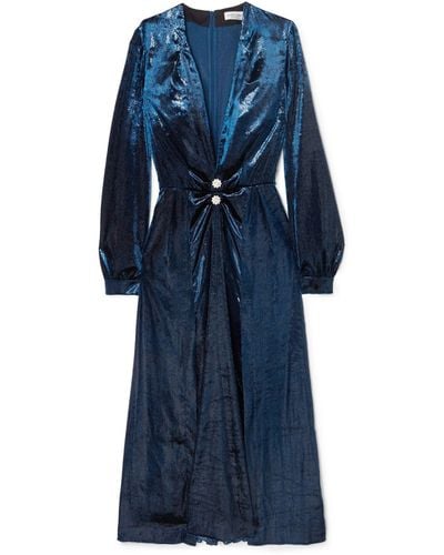 Raquel Diniz Long Dress - Blue