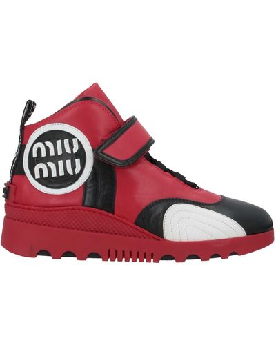 Miu Miu Sneakers - Red