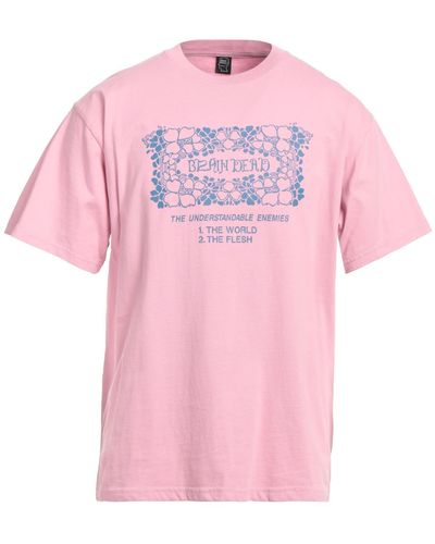Brain Dead T-shirt - Pink