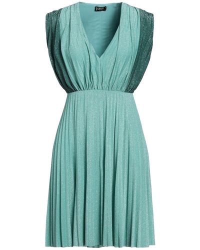 Liu Jo Light Mini Dress Viscose, Polyester, Polyamide, Elastane - Green