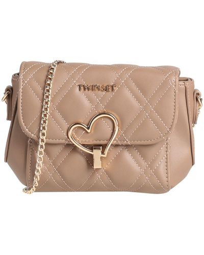 Twin Set Cross-body Bag - Natural