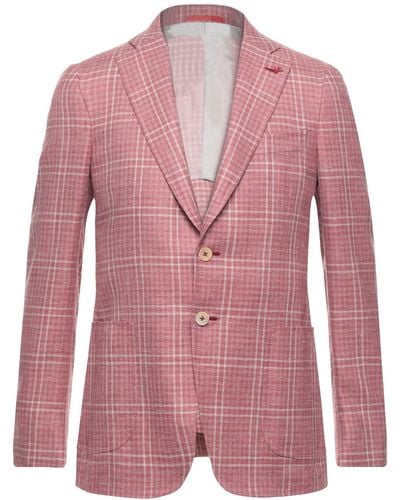 Isaia Suit Jacket - Pink