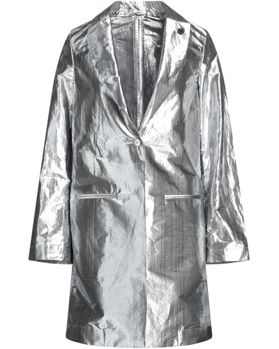 Lardini Overcoat & Trench Coat - Gray