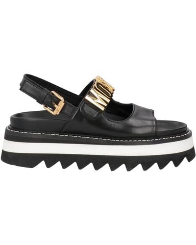 Moschino Sandalias - Negro