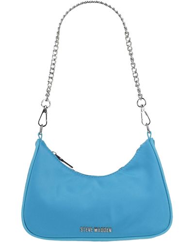 Steve Madden reese crossbody bag with scarf in pale blue