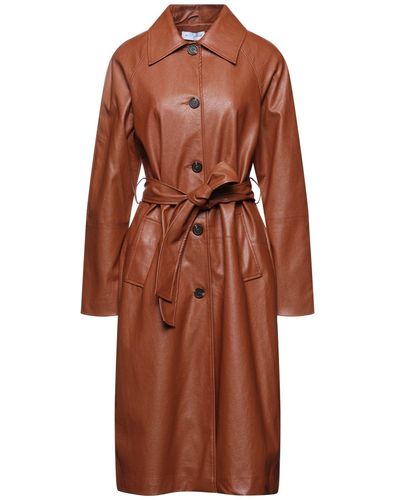 WEILI ZHENG Overcoat - Brown