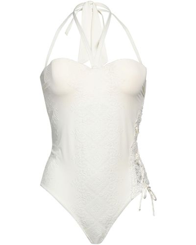 Ermanno Scervino One-piece Swimsuit - White