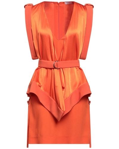 Mugler Mini Dress - Orange