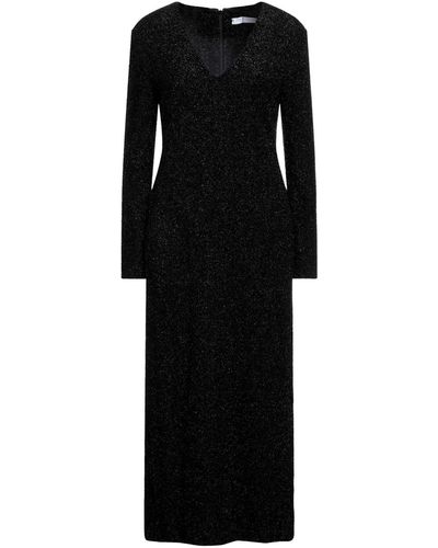 Harris Wharf London Midi Dress - Black