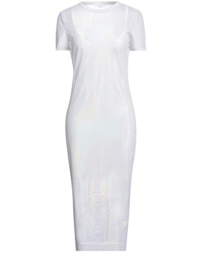 Patrizia Pepe Midi-Kleid - Weiß