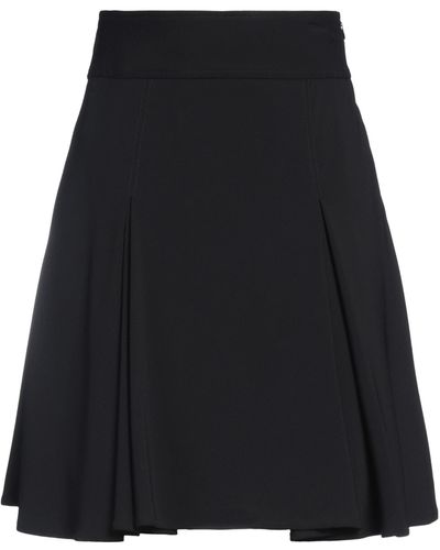 Dondup Mini Skirt Viscose, Elastane - Black