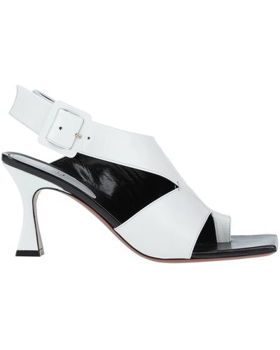 MANU Atelier Toe Strap Sandals - White