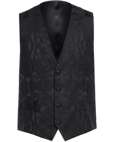 Dolce & Gabbana Tailored Vest Polyester, Acetate, Polyamide - Black