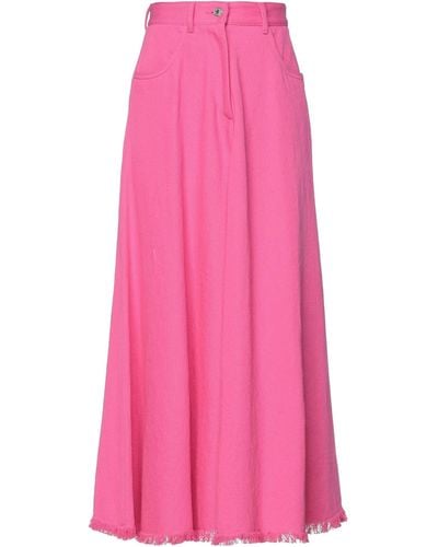 MSGM Long Skirt - Pink