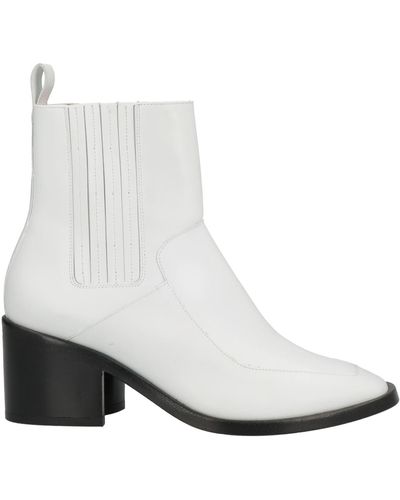 Robert Clergerie Ankle Boots - White