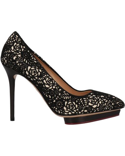 Charlotte Olympia Court Shoes - Black