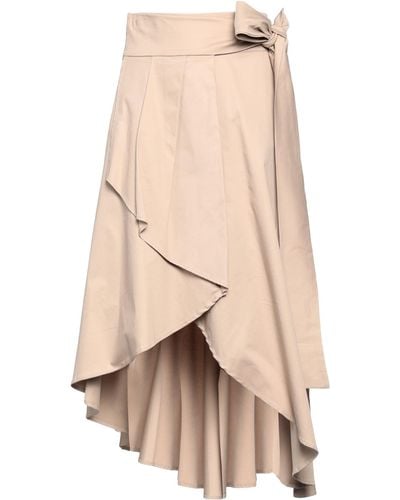 Haveone Midi Skirt - Natural