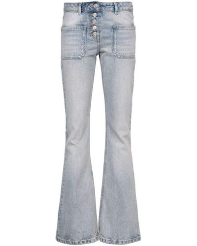 Courreges Pantaloni Jeans - Blu