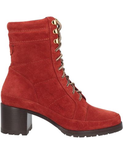 Skorpios Ankle Boots - Red