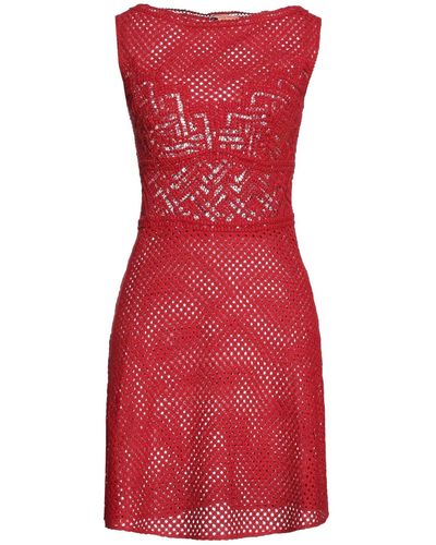 Ermanno Scervino Mini Dress - Red