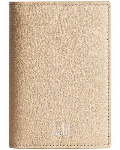 Dunhill Ivory Coin Purse Lambskin - Natural
