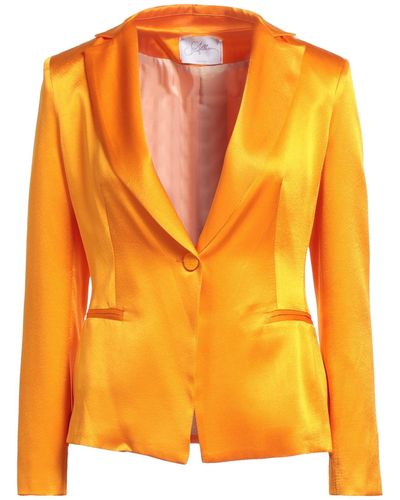 Orange Soallure Jackets for Women | Lyst
