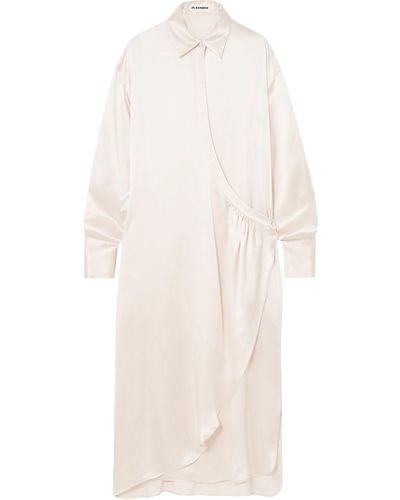 Jil Sander Midi Dress - White