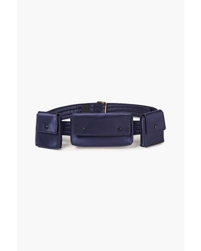 Gabriela Hearst Belt Bag - Blue