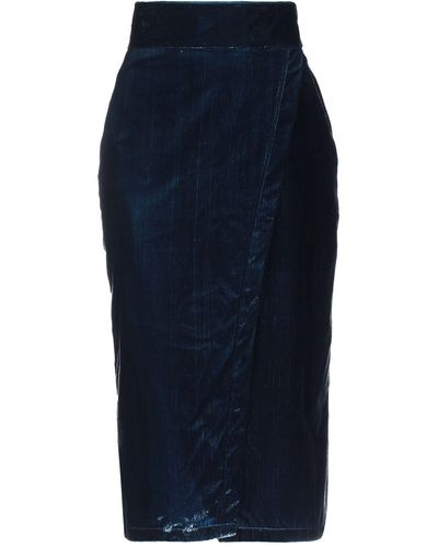 L'Autre Chose Midi Skirt - Blue