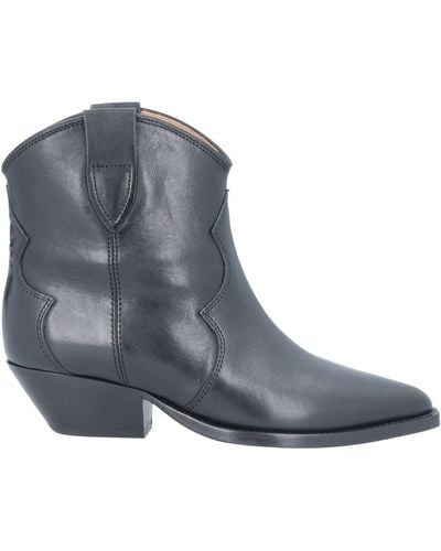 Isabel Marant Ankle Boots Calfskin - Gray