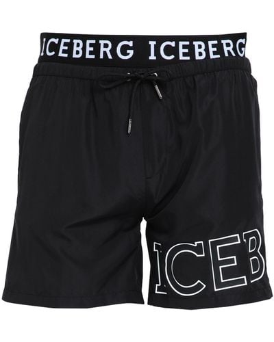 Iceberg Bañadore tipo bóxer - Negro