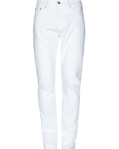 Burberry Denim Pants - White