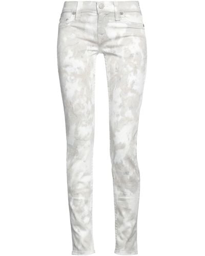 True Religion Pantaloni Jeans - Bianco