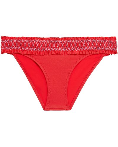 Heidi Klein Braguita y slip de bikini - Rojo