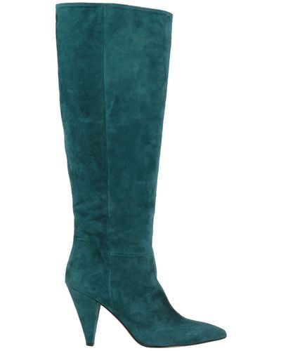 NINNI Deep Jade Boot Soft Leather - Green