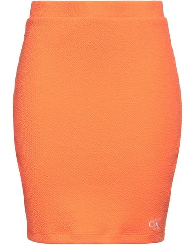 Calvin Klein Mini Skirt - Orange