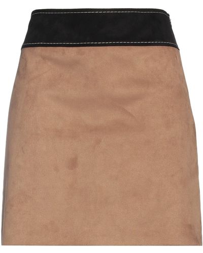 Boutique Moschino Mini Skirt - Brown