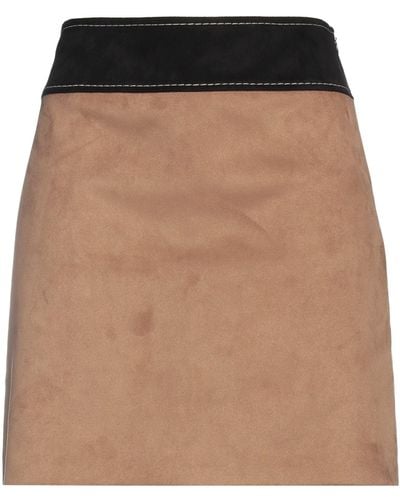 Boutique Moschino Mini Skirt - Brown