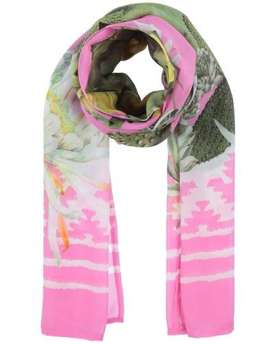 Clips Scarf - Pink