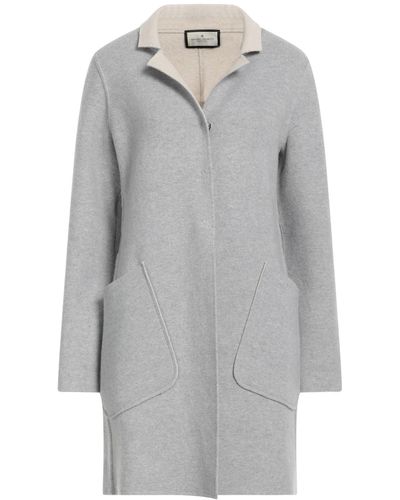 Bruno Manetti Overcoat & Trench Coat - Gray