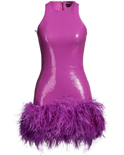 David Koma Mini Dress - Purple
