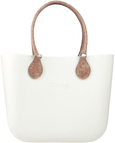 O bag Handbag - White