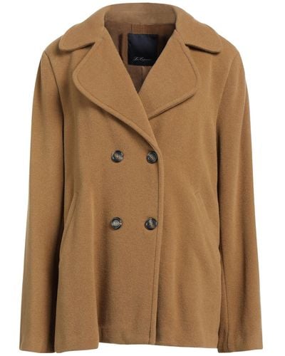 Les Copains Coat - Brown