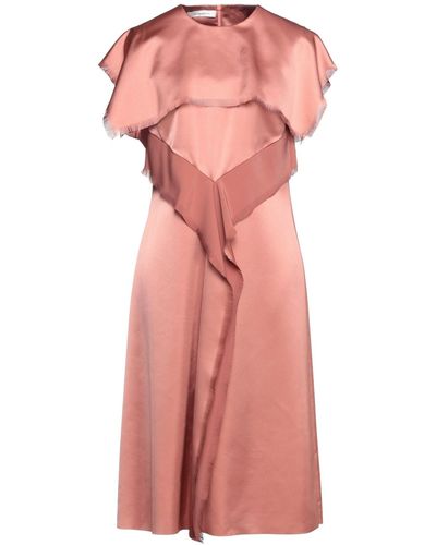 Cedric Charlier Midi Dress - Pink