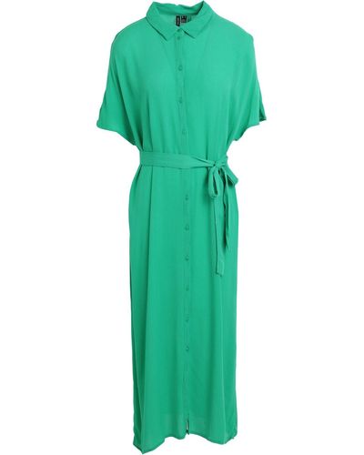 Vero Moda Midi Dress - Green
