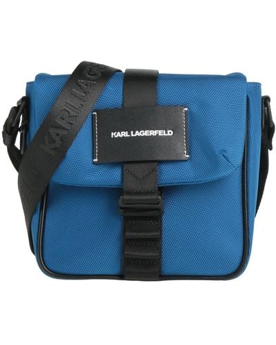 Karl Lagerfeld Bolso con bandolera - Azul